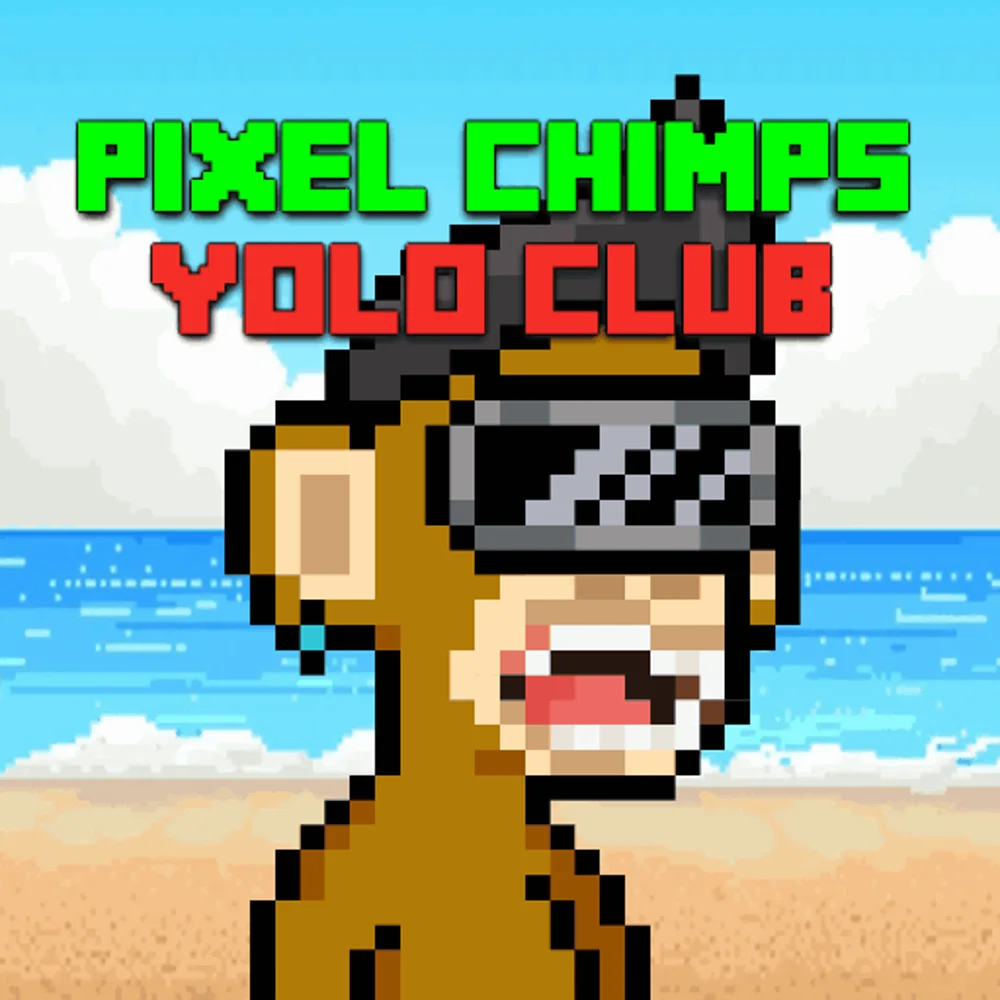 NFT drop Pixel Chimps Yolo Club