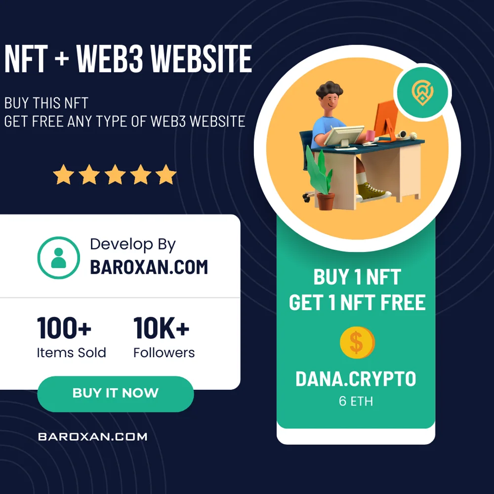 NFT drop Web3 domains + Free wEb3 Website