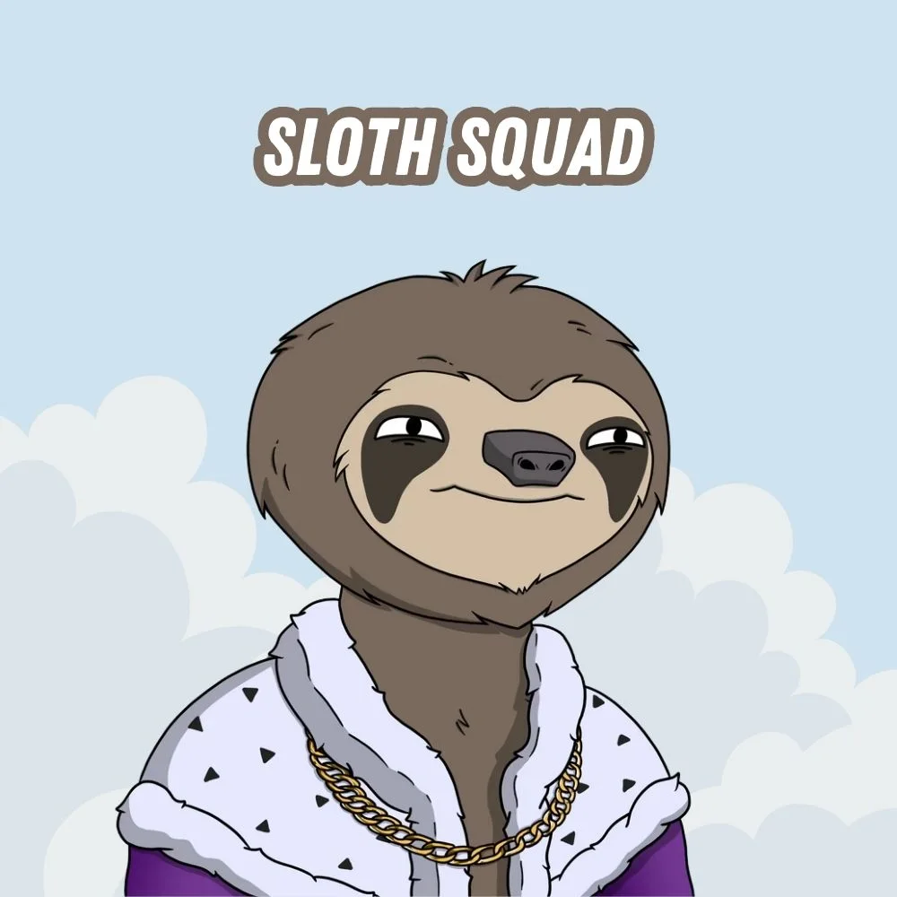 NFT drop Sloth Squad