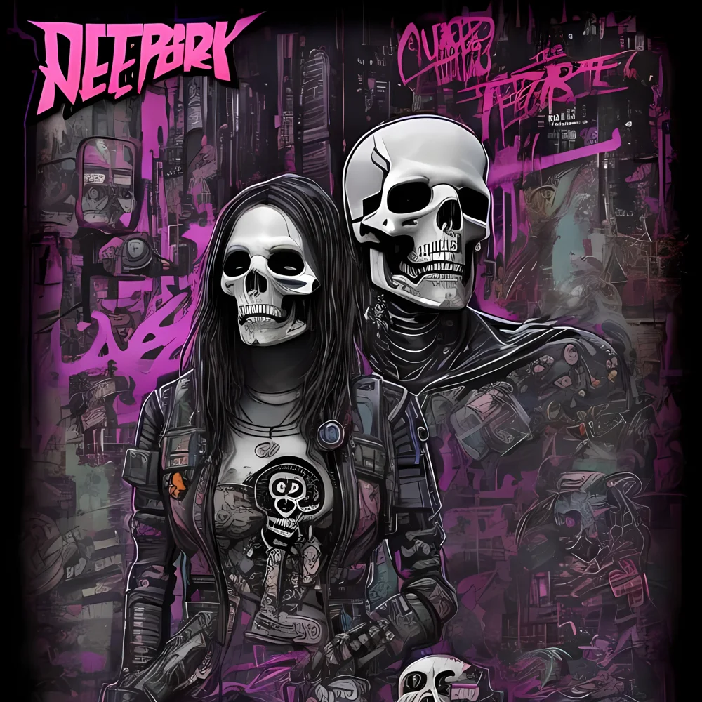 NFT drop Teddy Graffiti Tales: A Cyberpunk Odyssey